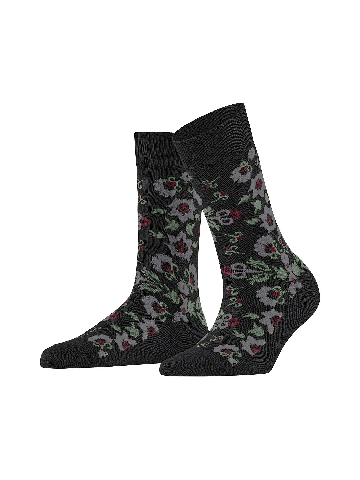 BURLINGTON | Damen Socken VELVET BLOOMS 36-41 barolo | schwarz